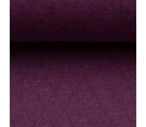 Stepper Signe melange, Raute 1,7x3 cm, lila